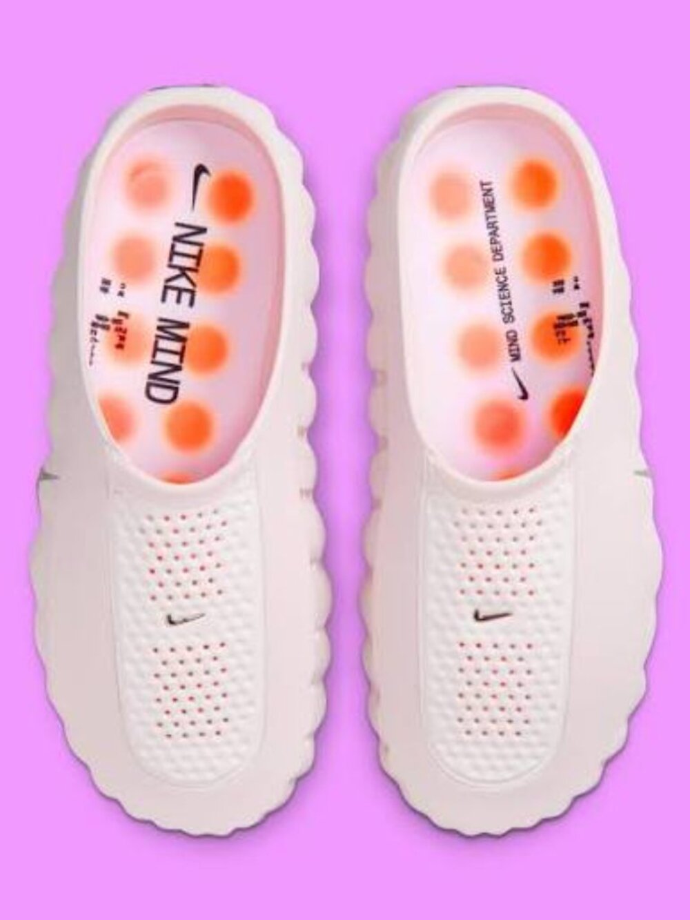 Women's Nike Mind 001 Pearl Pink and Hyper Crimson size 9